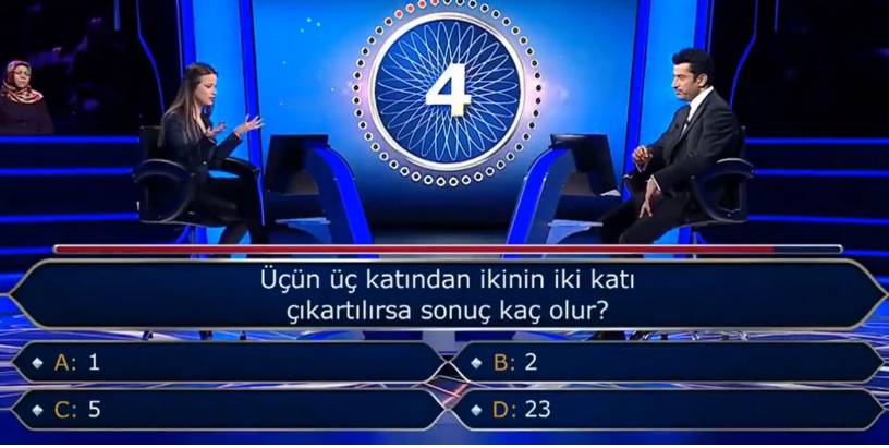 İki Üniversiteyi Bitirip İlkokul Sorusunu Bilemedi: Aradığı Mühendis Arkadaşı Yanlış Cevabı Söyleyince Yarışmadan Elendi 4